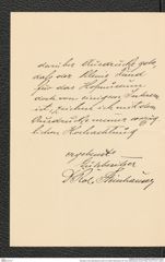 Nachlass Franz Steindachner, Brief von Robert Steinhauser an Franz Steindachner (23.09.1905), Inv.Nr. 510.01, Seite 2